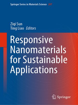 cover image of Responsive Nanomaterials for Sustainable Applications